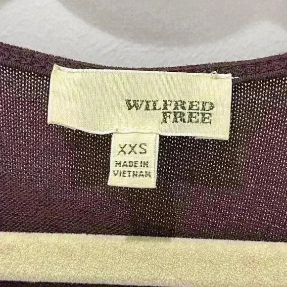 Aritzia  Wilfred Free Plum Trapeze tank top size xxs - Picture 3 of 5